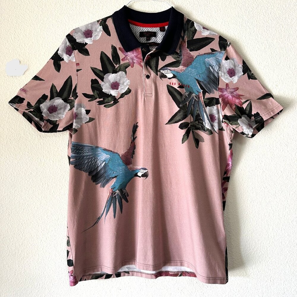 Ted Baker Golf Polo Shirt - Size 5